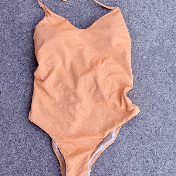 PQ Swim Citrine Iris One Piece Swimsuit – Size Small - Picture 1 of 5
